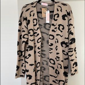 Beautiful long sleeve open cardigan sweater